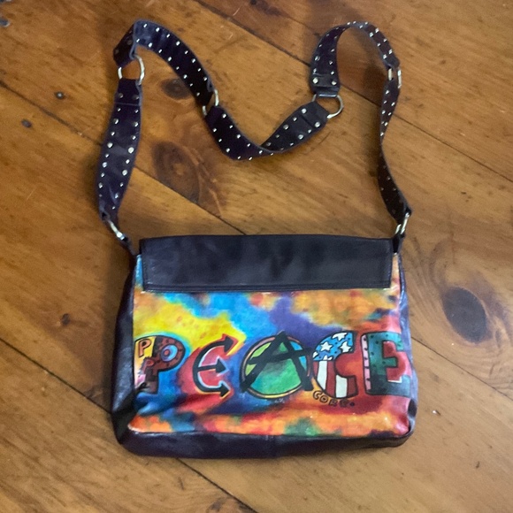 Susan Nichole PEACE Vegan leather handbag - Picture 2 of 13